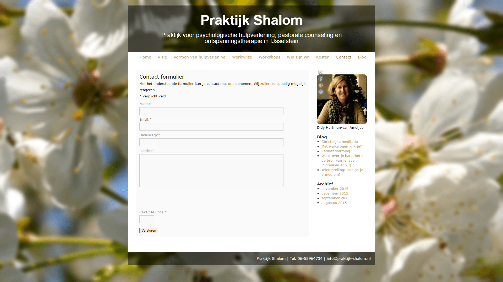 Praktijk Shalom Homepage