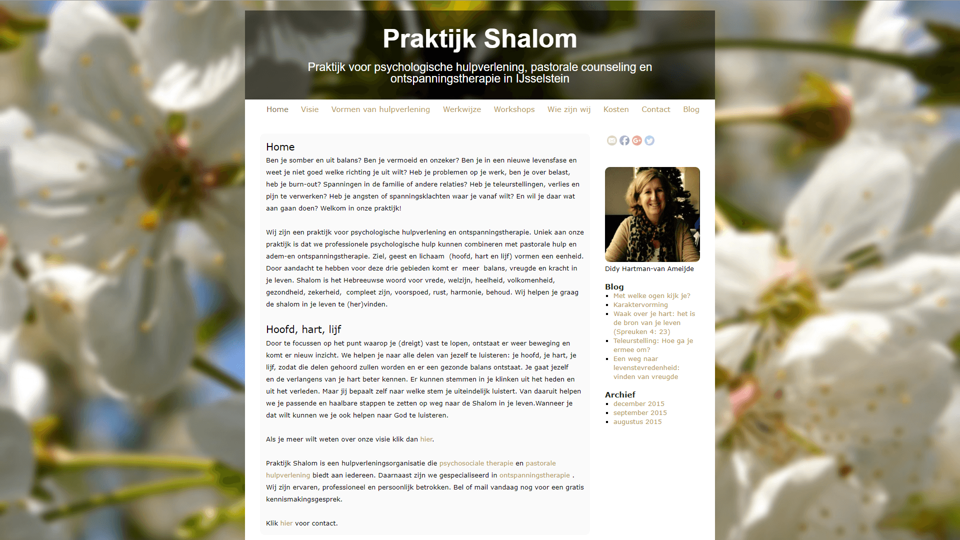 Praktijk Shalom Homepage